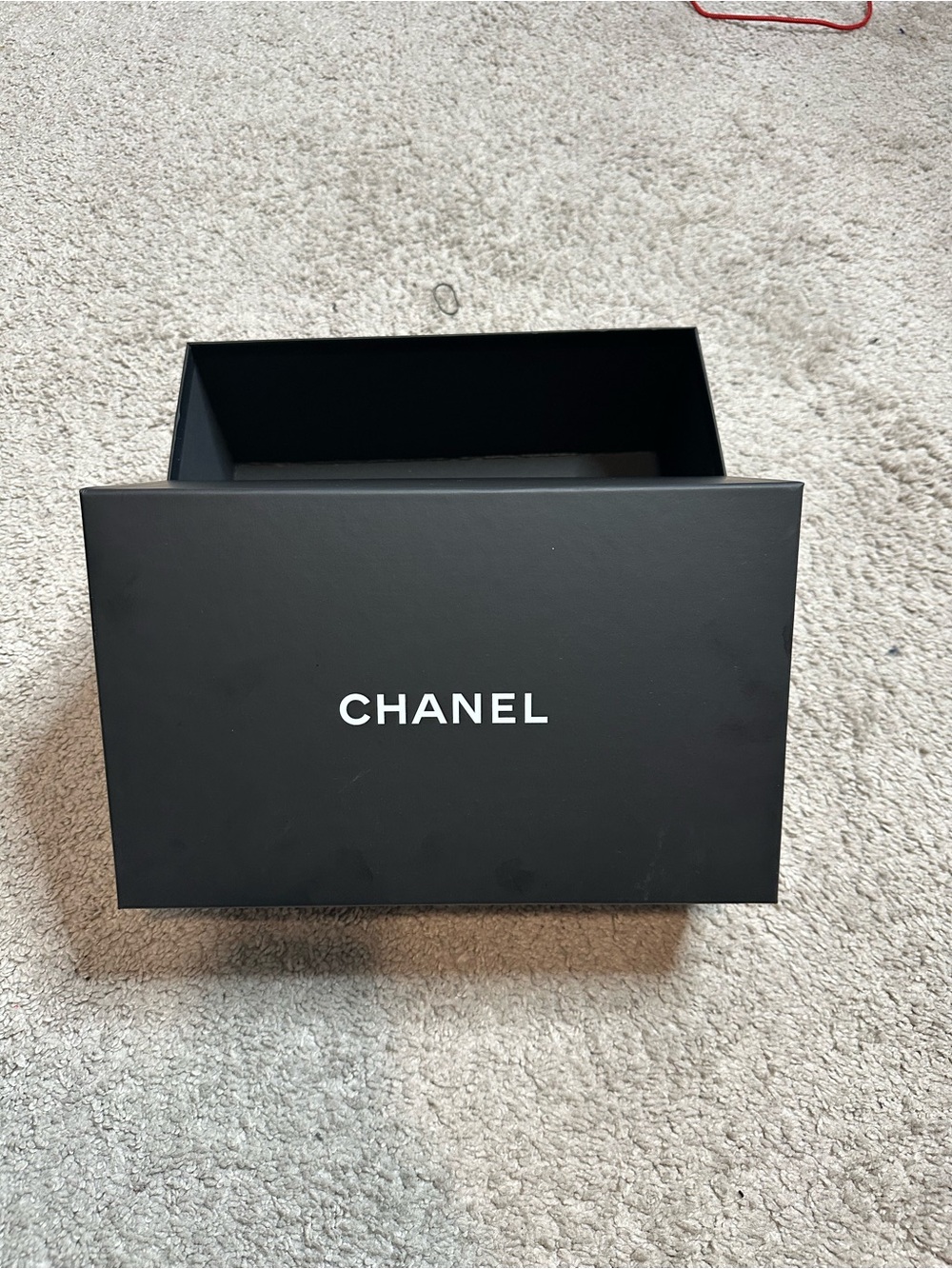 CHANEL Black and White Men's Sunglasses Box